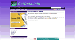 Desktop Screenshot of getdota.info